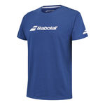 V&ecirc;tements Babolat Babolat Exercise T-shirt Gar&ccedil;ons-Bleu