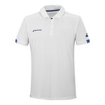 V&ecirc;tements Babolat Babolat Play Polo Hommes-Blanc