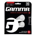 Gamma Gamma Moto IO Soft Hybrid Cordage En Garniture-Noir,Gris Foncé