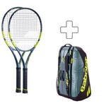 Lot de raquettes Babolat Babolat Pure Aero PA U Raquette de comp&eacute;tition non cord&eacute;e