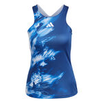 V&ecirc;tements adidas adidas Melbourne Y-D&eacute;bardeur Tank Top Femmes-Bleu Fonc&eacute;,Blanc