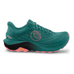Chaussures de running TOPO ATHLETIC TOPO ATHLETIC Ultraventure 4 Chaussure trail Femmes - bleu petrol, ros&eacute;