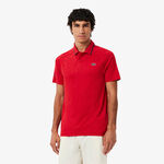Vêtements Lacoste Lacoste Novak Djokovic Polo Hommes - rouge, 