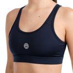 V&ecirc;tements de tennis BIDI BADU BIDI BADU Crew 2.0 Soutien-gorge sport Femmes-bleu fonc&eacute;