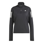 V&ecirc;tements adidas adidas Own The Run B Half-Zip Longsleeve Haut Manches Longues Femmes-Noir