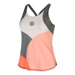 V&ecirc;tements BIDI BADU BIDI BADU Bubble D&eacute;bardeur Tank Top Femmes-Gris,Corail