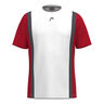 Club 25 Tech T-shirt Hommes-Rouge,Blanc