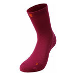 Vêtements Bauerfeind Bauerfeind Ultralight Mid Cut Chaussettes De Running Femmes-Berry