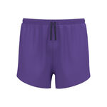 V&ecirc;tements Odlo Odlo Zeroweight 3in Split Short de running Hommes-violet