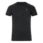 Vêtements Odlo Odlo BL Top Crew Neck Performance X-Light Maillot De Corps Hommes-Noir