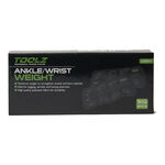 Accessoires fitness TOOLZ TOOLZ Wrist/Ankle Weight 1kg-2pcs Manchettes Pour Poids-Noir
