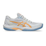 Chaussures de padel ASICS ASICS Game FF Chaussures Padel Femmes-Blanc,Orange