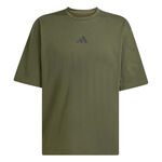 V&ecirc;tements adidas adidas Oversize T-shirt Hommes-vert fonc&eacute;