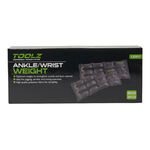 Accessoires fitness TOOLZ TOOLZ Wrist/Ankle Weight 2kg-2pcs Manchettes Pour Poids-Noir