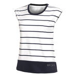 V&ecirc;tements Limited Sports Limited Sports T-shirt Femmes-Blanc,Bleu Fonc&eacute;