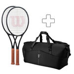 Lot De Raquettes Wilson 2 x RF 01 FUTURE FRM plus Schlägertasche