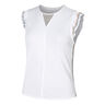 Petal Haze Ruffle D&eacute;bardeur tank top Femmes - blanc, 