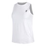 Court Débardeur Tank Top Femmes-Blanc