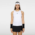 V&ecirc;tements JLindeberg JLindeberg Delia D&eacute;bardeur Tank Top Femmes-Blanc