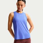 V&ecirc;tements Nike Nike One Dri-Fit D&eacute;bardeur tank top Femmes-bleu