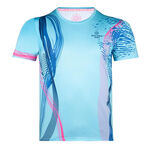 Vêtements BIDI BADU BIDI BADU Thabo Tech T-shirt Hommes-Turquoise,Bleu