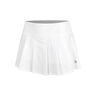 Pleated Jupe Femmes-Blanc
