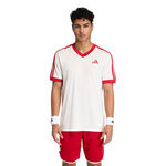 V&ecirc;tements de tennis adidas adidas Classics Tee T-shirt Hommes - beige, rouge