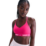 Vêtements Nike Nike Dri-Fit INDY LGT Support Soutien-gorge sport Femmes - berry, 