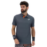 V&ecirc;tements Lotto Lotto Tech IV Polo Hommes-gris clair