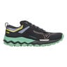 Wave Ibuki 4 Chaussure Trail Femmes-Bleu Fonc&eacute;,Mint