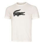 V&ecirc;tements Lacoste Lacoste T-shirt Hommes-Blanc,Noir
