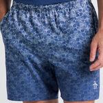 V&ecirc;tements Original Penguin Original Penguin Performance Printed Shorts Hommes-Bleu Fonc&eacute;