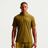 Jannik Sinner Court Dri-Fit Advantage Slam Polo Hommes-vert olive, blanc