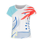 V&ecirc;tements de tennis BIDI BADU BIDI BADU Hey Laguna T-shirt Filles-blanc, multicouleur