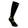 Core Tall 5.0 Chaussettes De Compression Hommes-Noir,Jaune Lemon
