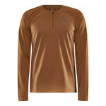 V&ecirc;tements Craft Craft Pro Trail Wind Top De Course Hommes-Marron
