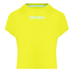 Vêtements BIDI BADU BIDI BADU Multifidi Move T-shirt Femmes-Jaunes Fluo