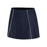 Colorblock Flounce Jupe Femmes-Bleu Foncé