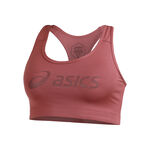 V&ecirc;tements ASICS ASICS Core Logo Soutien-gorge Sport Femmes-Rouge
