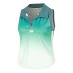 Vêtements New Balance New Balance Tournament Tank Débardeur Tank Top Femmes-Vert