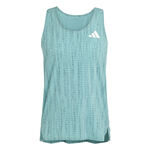 V&ecirc;tements adidas adidas Adizero Camiseta De Running Hombres - Salvia