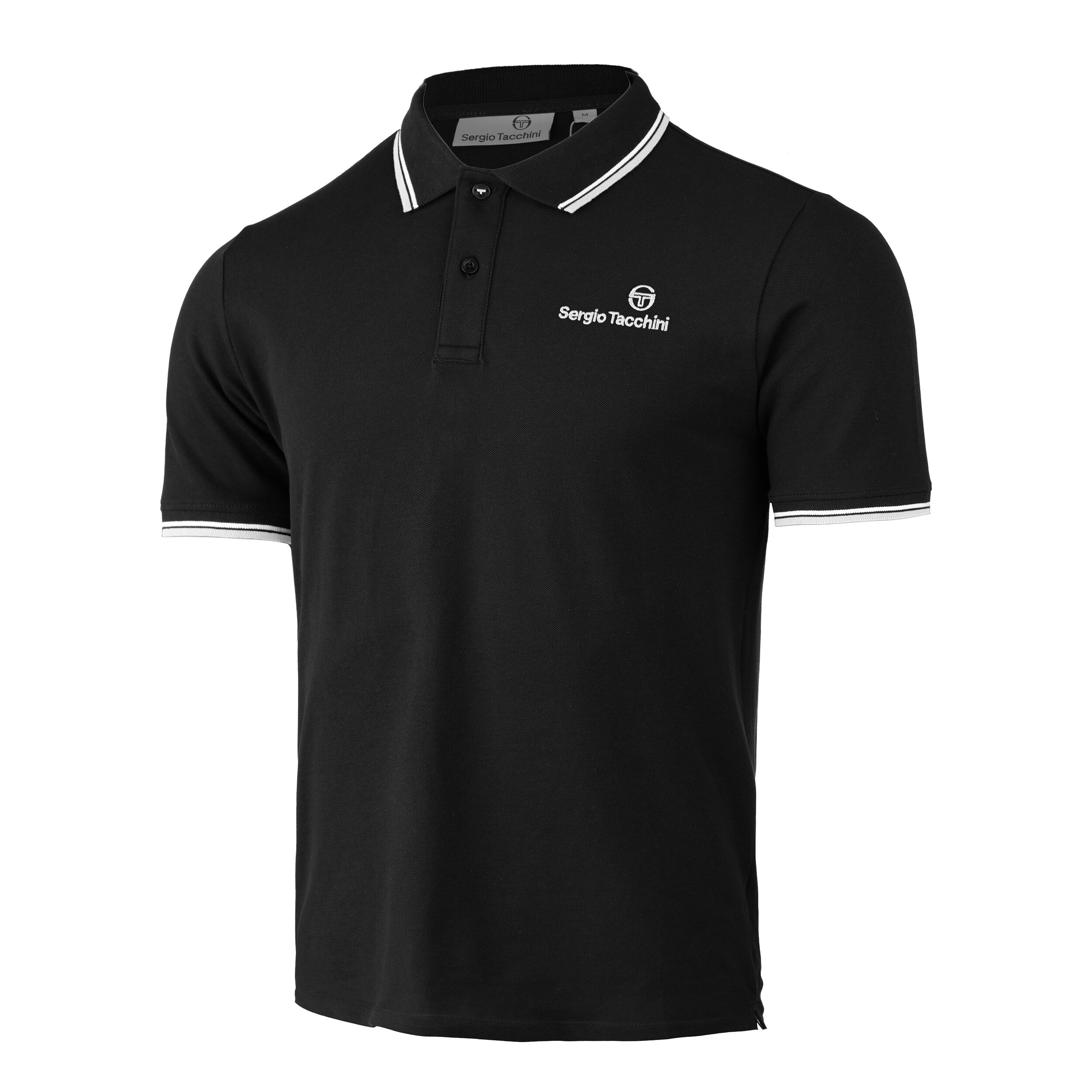 Buy Sergio Tacchini Reed 021 Polo Hommes Noir Blanc online