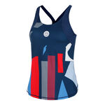 V&ecirc;tements BIDI BADU BIDI BADU New York 2024 D&eacute;bardeur Tank Top Femmes-Bleu Fonc&eacute;,Multicouleur