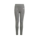 Vêtements adidas adidas Optime Glam 7/8 Collant Tight Enfants-Gris,Argent