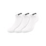 Chaussettes de tennis Pack de 3 Unisex - blanc, noir