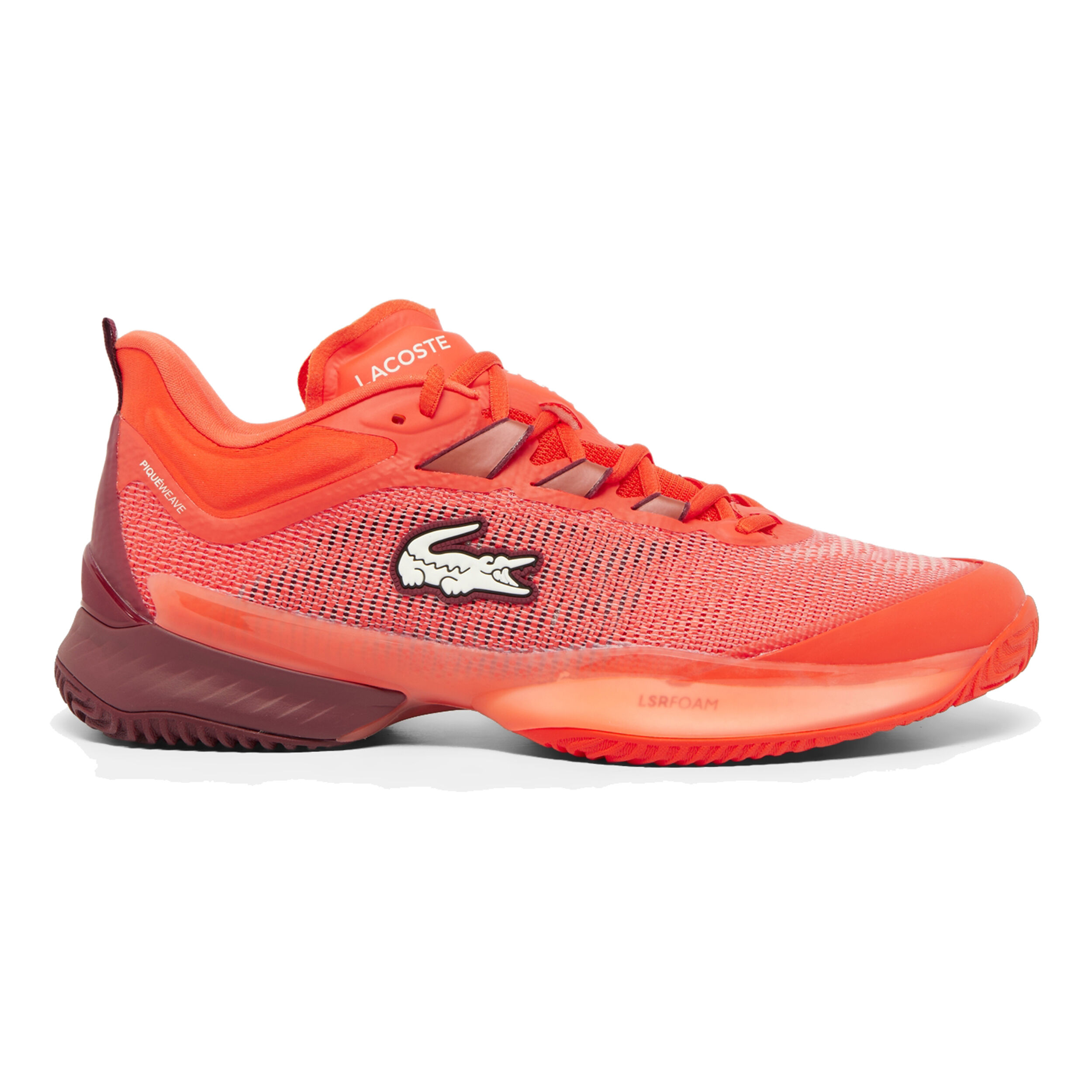 Lacoste chaussure rouge shop