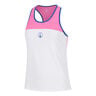 Racerback D&eacute;bardeur tank top Femmes - pink, bleu