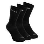 V&ecirc;tements Nike Nike Everyday Plus Cushioned Crew Chaussettes De Sport Pack De 3-Noir