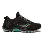 Chaussures de running Saucony Saucony Excursion TR15 GTX Chaussure Trail Femmes-Noir,Gris