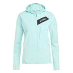 V&ecirc;tements adidas adidas Terrex TRK ClimaWarm Fleece Veste Running Femmes-Turquoise